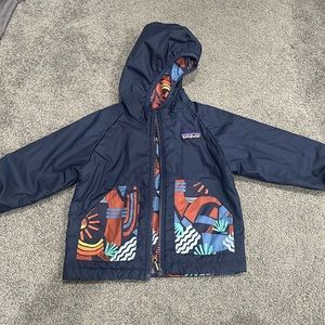Patagonia baby reversible Puff-Ball Jacket - 18 Months, 4T